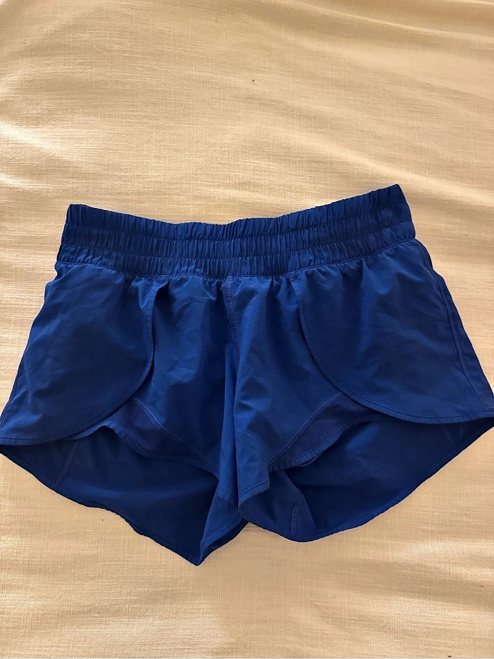 lululemon shorts 4" Women's Athletic Shorts Blue Size 4